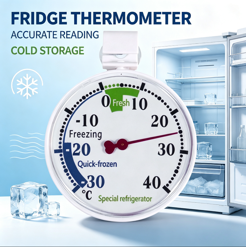 Kitchen Appliances Reading - Small Direct Reading Refrigerator Thermometer Household