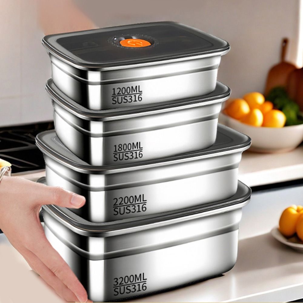 Kitchen Appliances Gift - Stainless Steel Lunch Box Bento Box