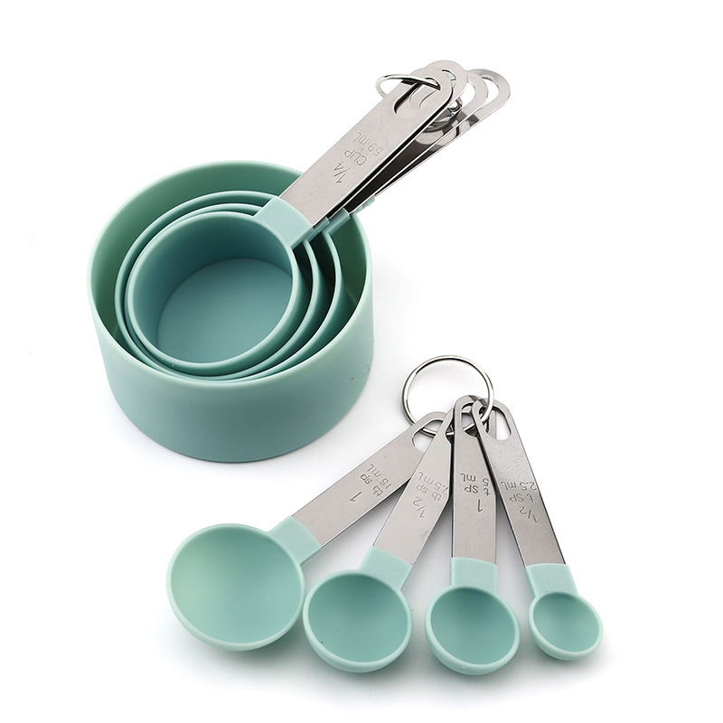 8PCS Measuring Cups Spoons Set – Kitchen Appliances Gift Bewertung und Preis
