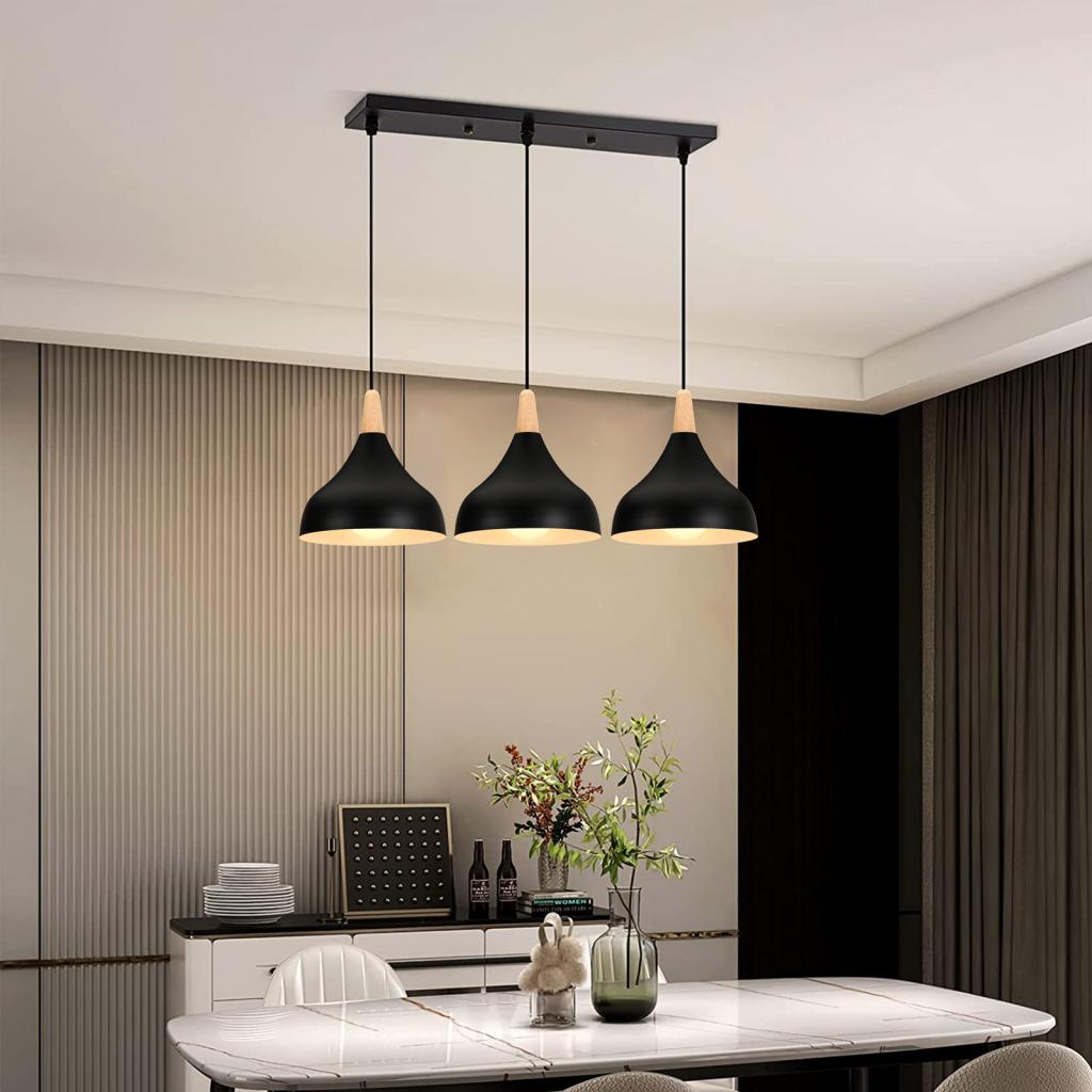 Nordic Wood LED Pendant Lights – Kitchen Appliances In White Bewertung und Preis