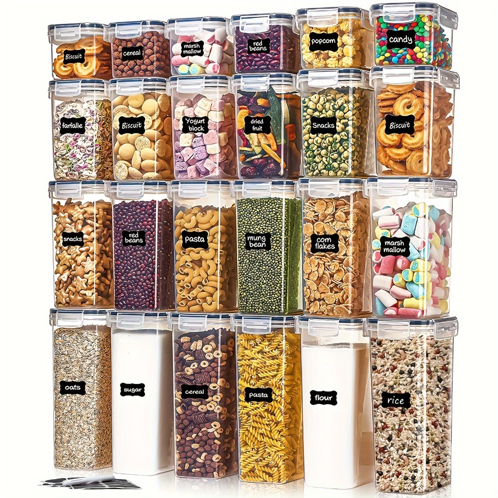 24Pcs Food Storage Containers  – Kitchen Appliances Garage Bewertung und Preis