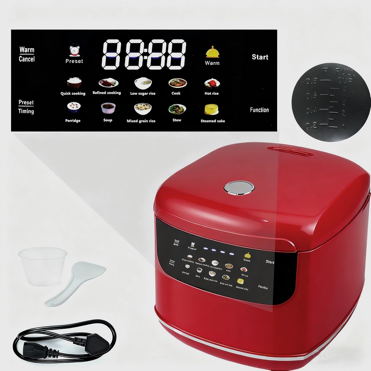 Mini Rice Cooker 2L, 6 Cups Co – Rice Cooker 10 Cup Bewertung und Preis