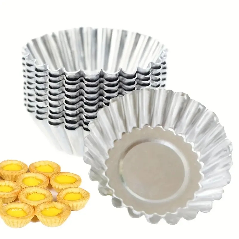Reusable  Aluminum Egg Tart Mo – Kitchen Appliances Garage Bewertung und Preis