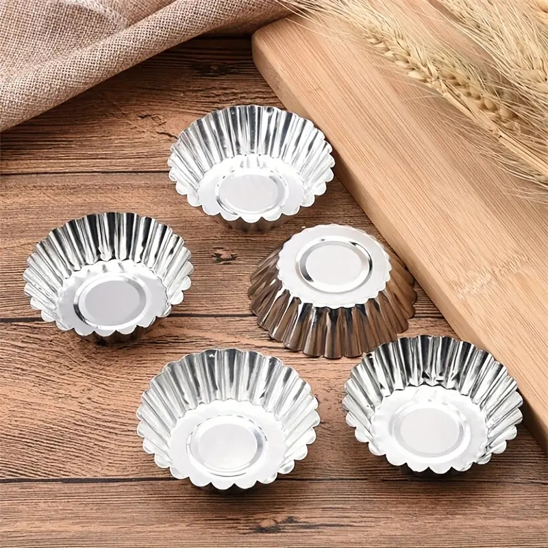 Reusable  Aluminum Egg Tart Mo – Kitchen Appliances Garage Bewertung und Preis