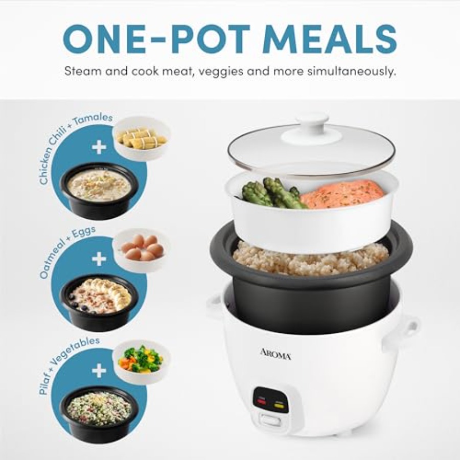® One-Touch Rice Cooker and Fo – Rice Cooker 10 Cup Bewertung und Preis