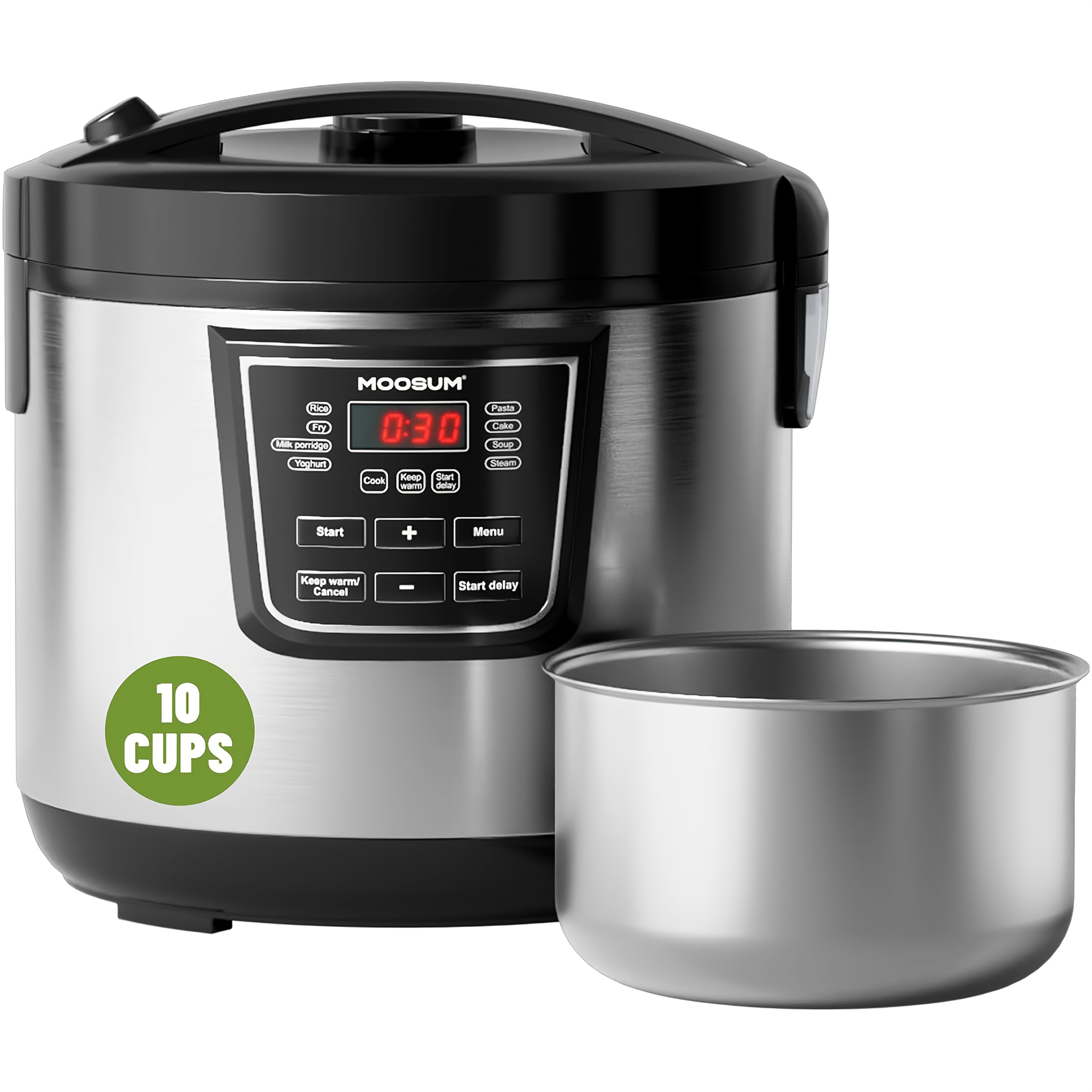 10-Cup Rice Cooker with 8 Smar – Rice Cooker 10 Cup Bewertung und Preis