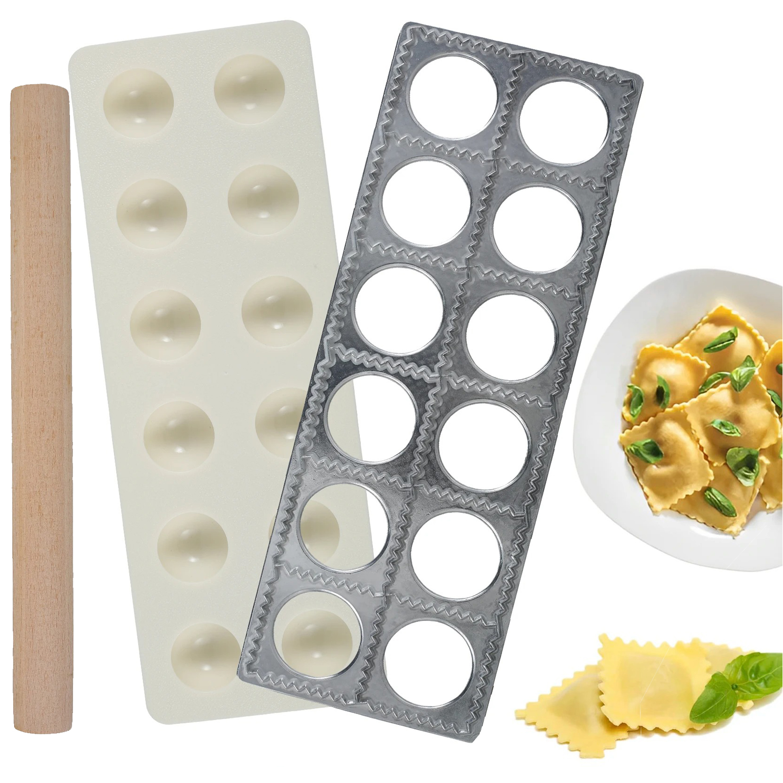 Dumpling Mold 12 Holes Ravioli – Kitchen Appliances Garage Bewertung und Preis