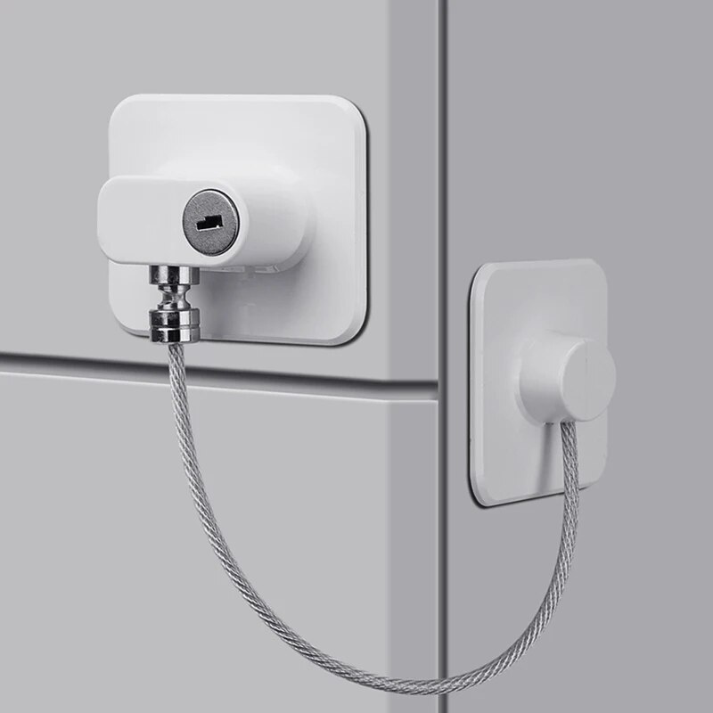 1Pcs Fridge Cabinet Locks for  – Kitchen Appliances Kids Bewertung und Preis