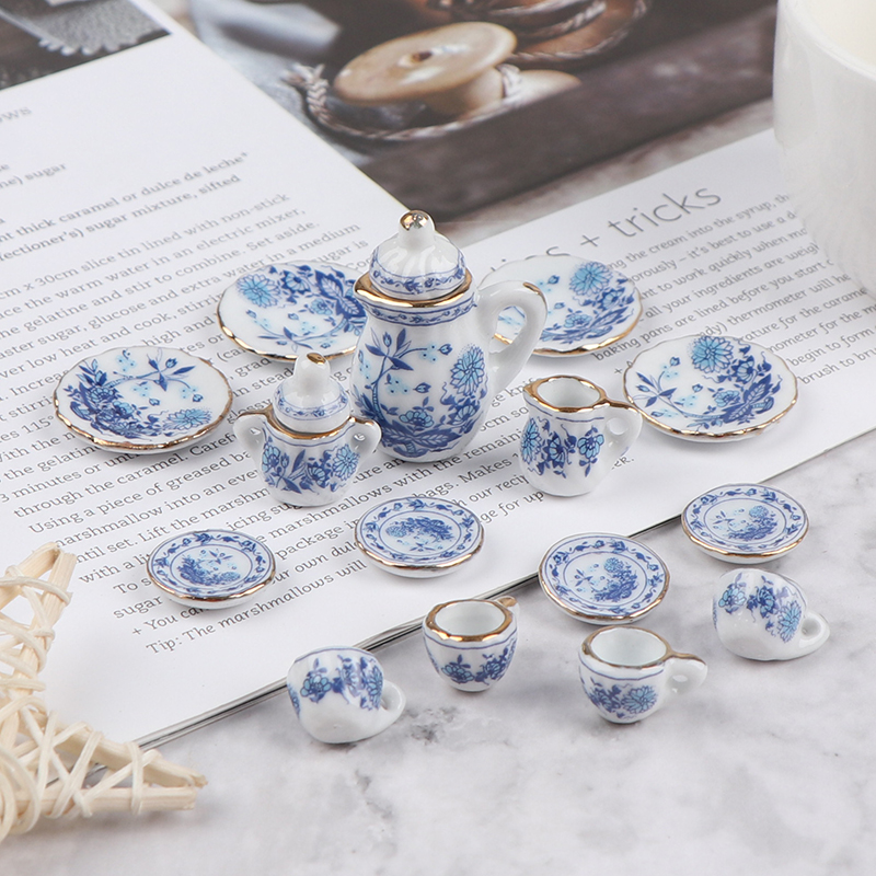 15Pcs 1:12 Miniature Porcelain – Kitchen Appliances Kids Bewertung und Preis