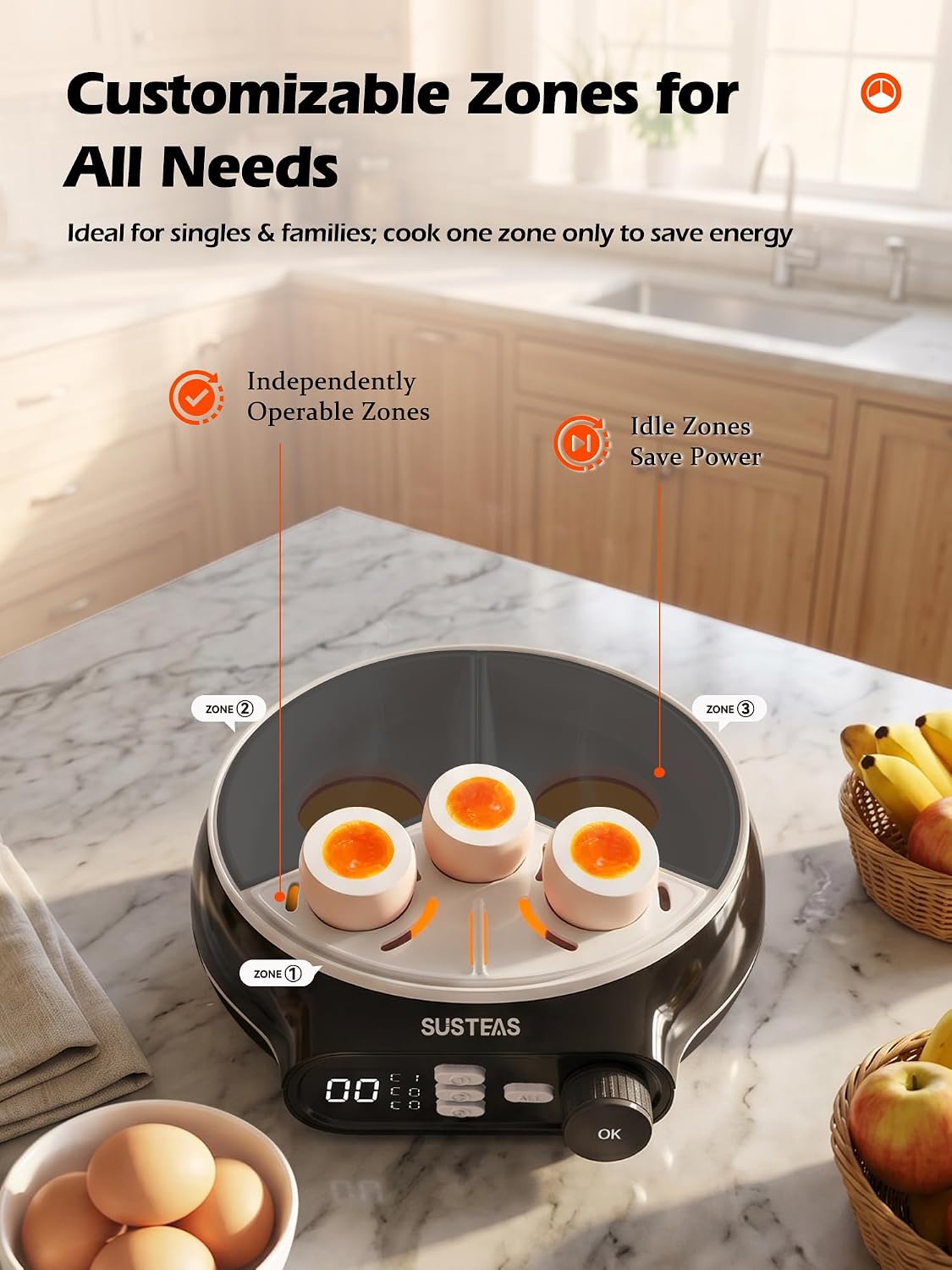 Torvani Store SUSTEAS Rapid Eg – Egg Cooker Rapid Bewertung und Preis