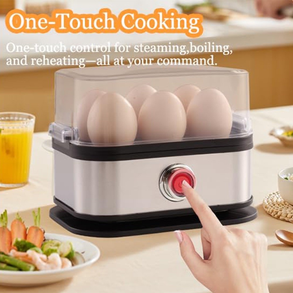 200W Power Eggs Boiler 6 Eggs  – Egg Cooker Rapid Bewertung und Preis