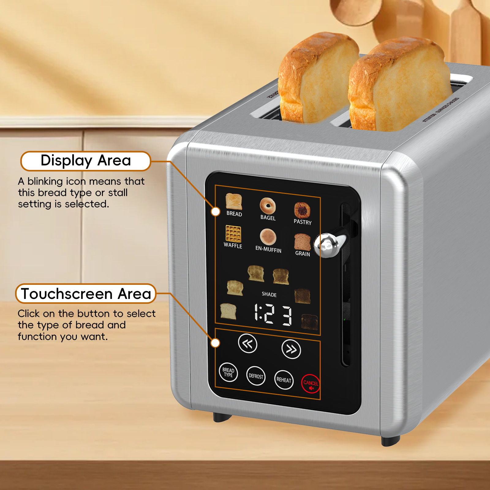 Stainless Steel Toaster 2-Slic – Toaster 4 Slice Bewertung und Preis
