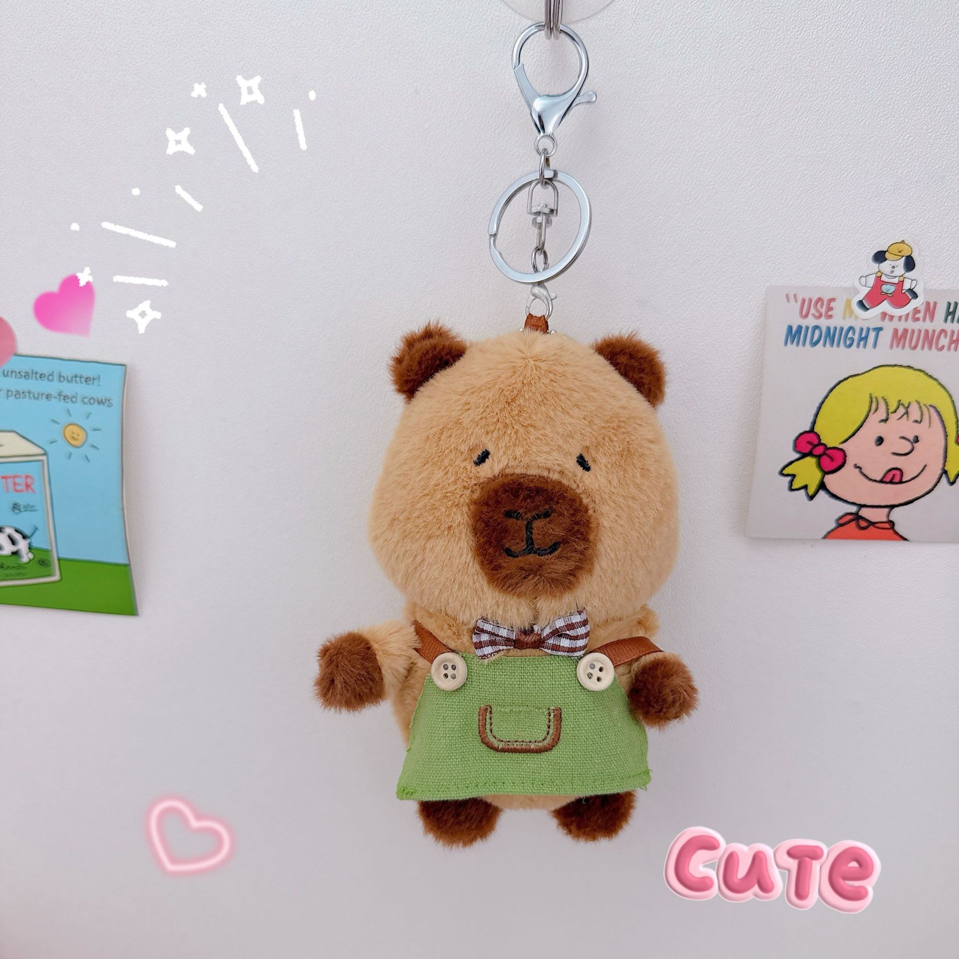 1-4PCS Capybara Plush Keychain – Kitchen Appliances Gift Bewertung und Preis
