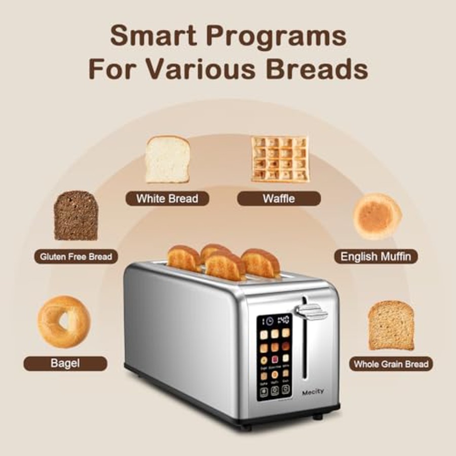4 Slice Toaster Touch Screen 1 – Toaster 4 Slice Bewertung und Preis