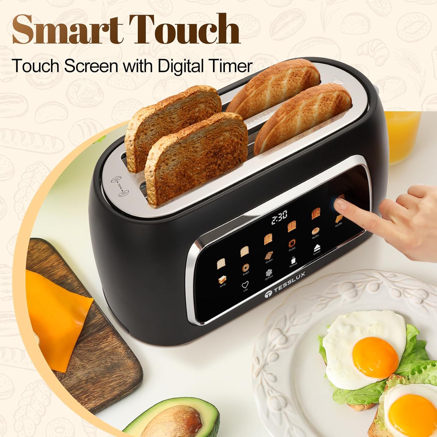Kitchen Use, Black 4-Slice Toa – Toaster 4 Slice Bewertung und Preis