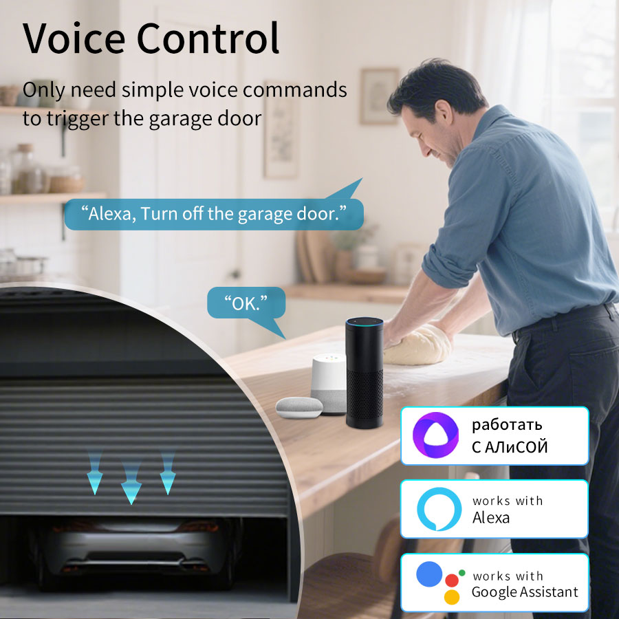 Tuya Smart WiFi or Zigbee Gara – Kitchen Appliances Garage Bewertung und Preis