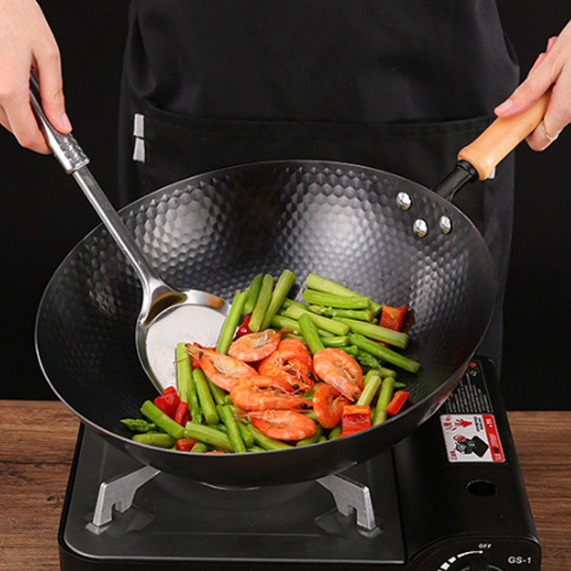 32cm Carbon Steel Wok Pan,No C – Wok Electric Flat Bewertung und Preis