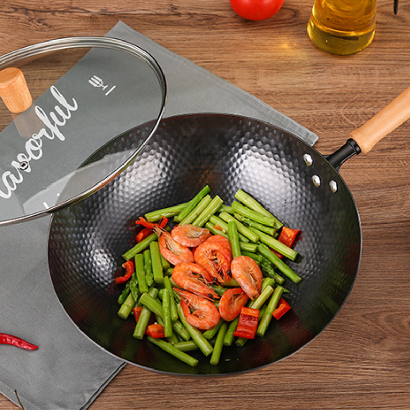 32cm Carbon Steel Wok Pan,No C – Wok Electric Flat Bewertung und Preis