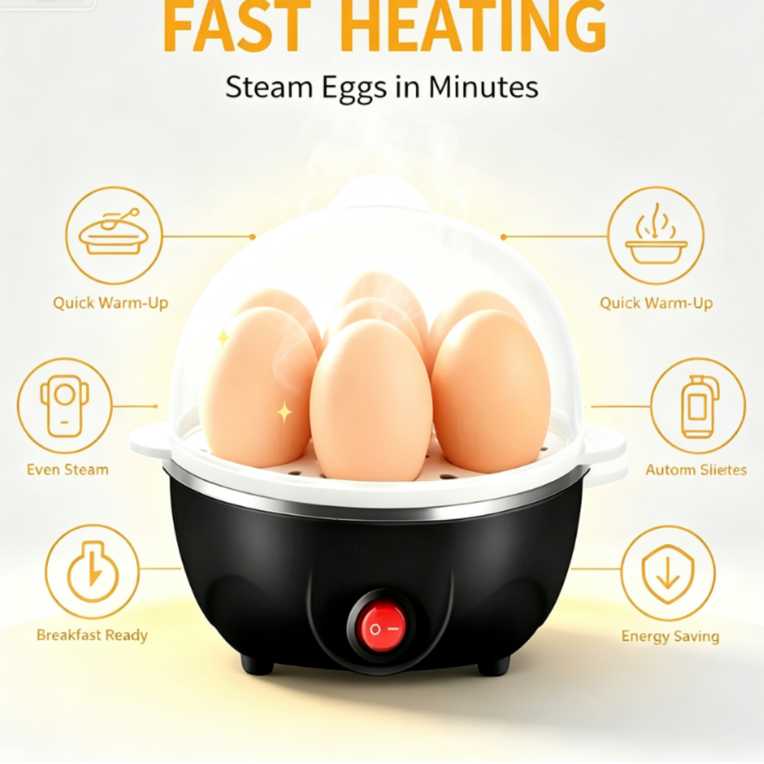 7 Eggs Electric Eggs Cooker, R – Egg Cooker Rapid Bewertung und Preis
