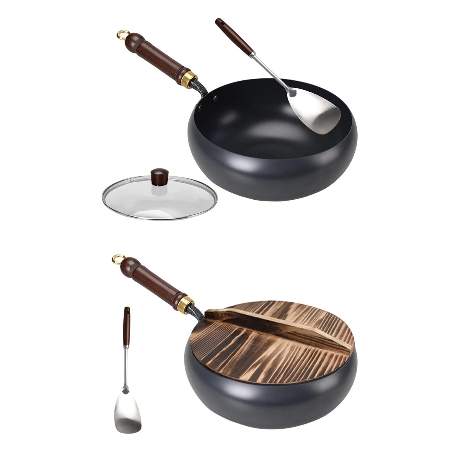 Stir Fry Wok Nonstick Iron Fla – Wok Electric Flat Bewertung und Preis