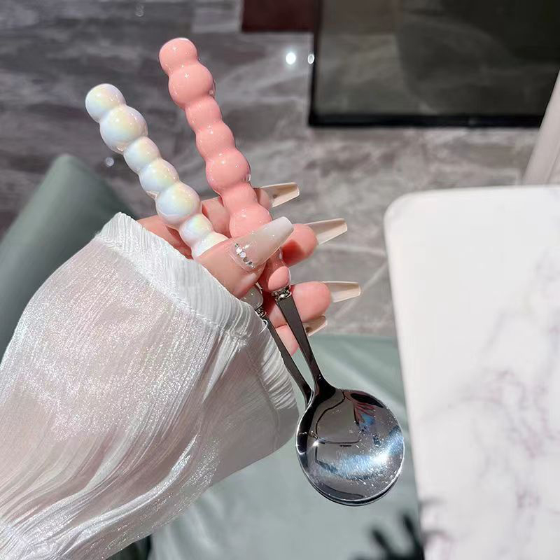 Pearl Handle Spoon Stainless S – Kitchen Appliances Gift Bewertung und Preis