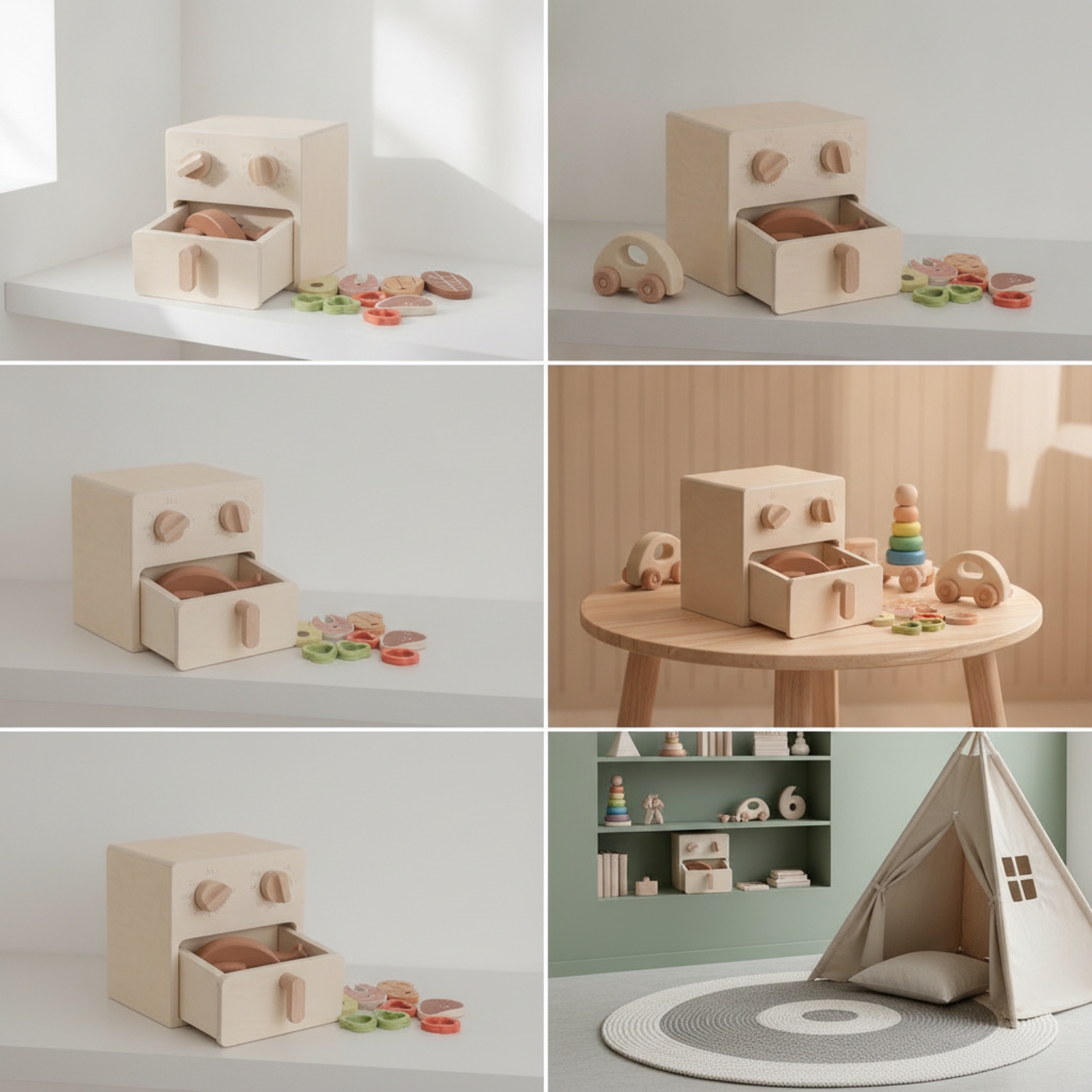 Toy Air Fryer Minimalist Prete – Kitchen Appliances Kids Bewertung und Preis