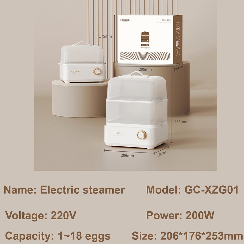200W Egg Boiler Double Layers  – Egg Cooker Rapid Bewertung und Preis