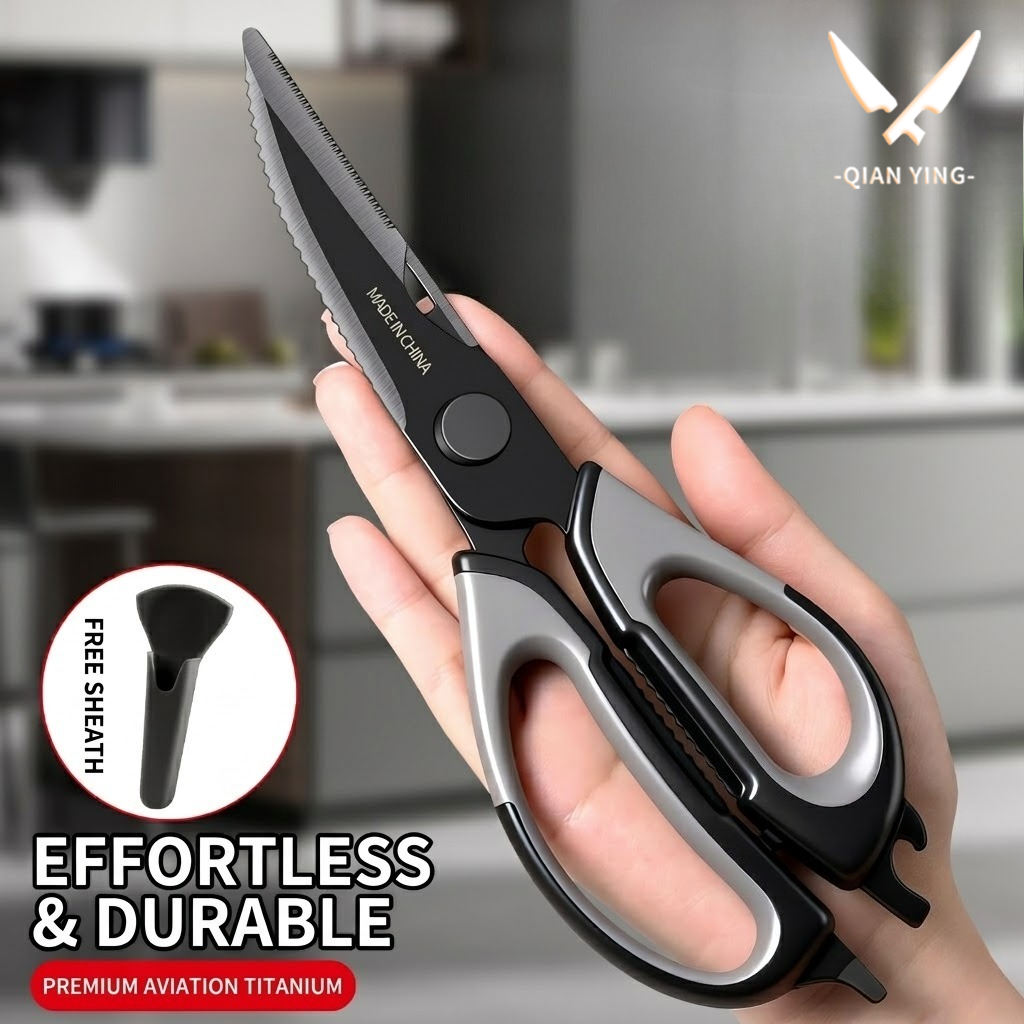 Kitchen scissors Titanium Chic – Kitchen Appliances Garage Bewertung und Preis