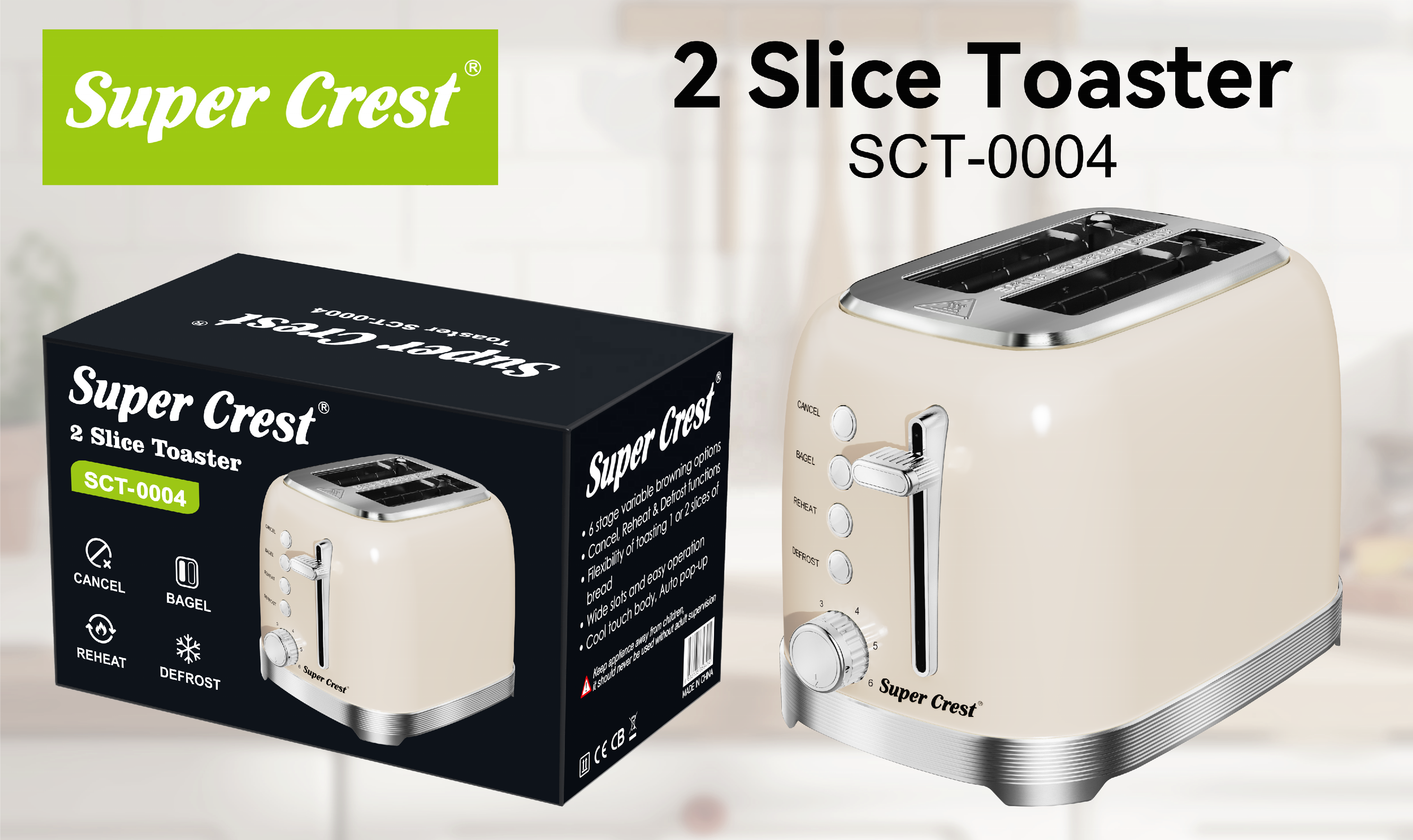 Retro Stainless Steel Toaster  – Toaster 4 Slice Bewertung und Preis