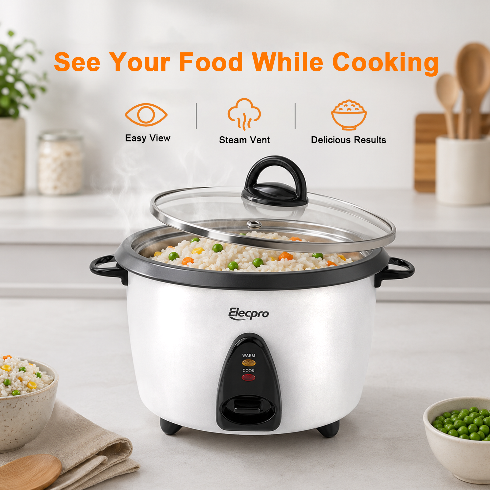 Elecpro 10-Cup Multifunction R – Rice Cooker 10 Cup Bewertung und Preis
