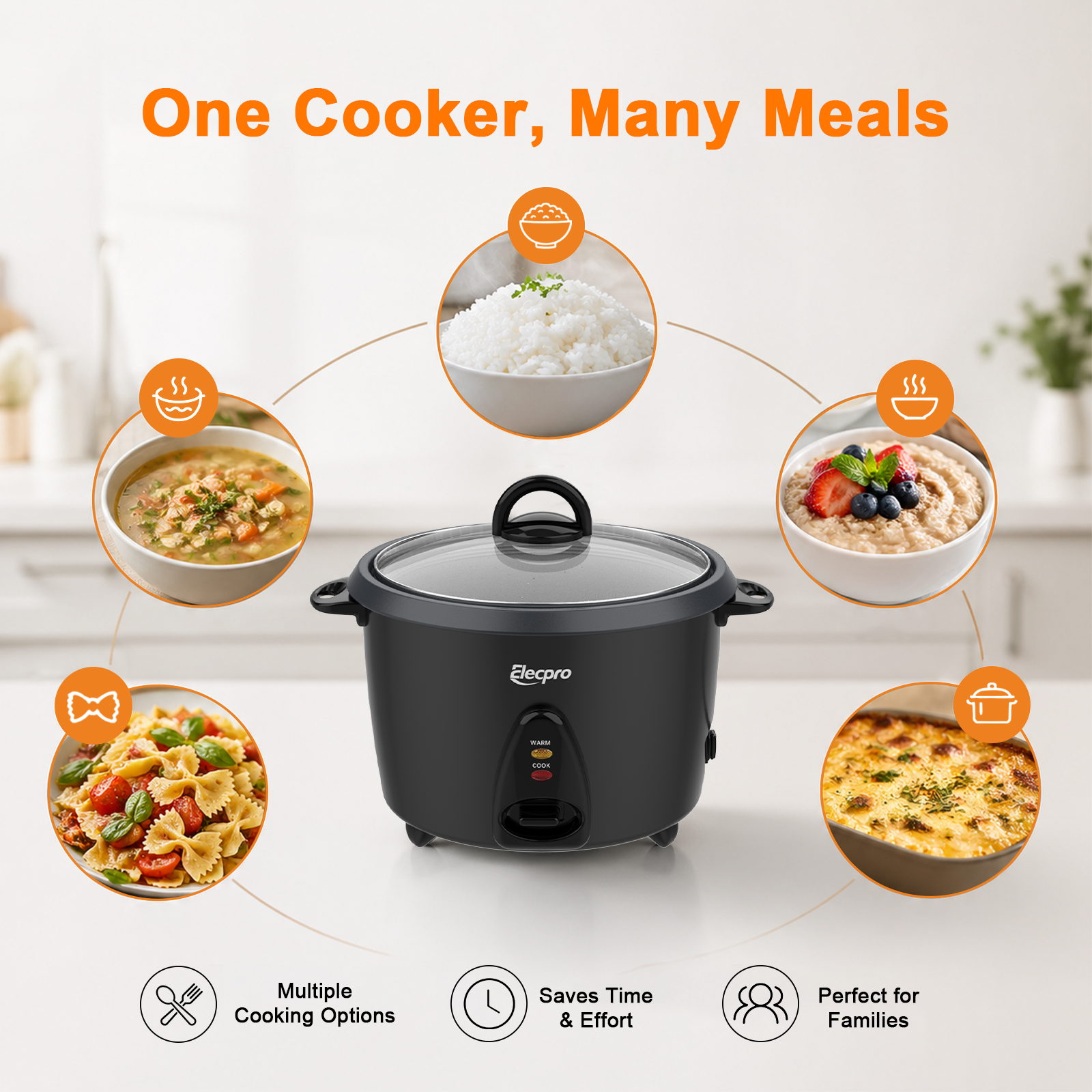 Elecpro 10-Cup Multifunction R – Rice Cooker 10 Cup Bewertung und Preis
