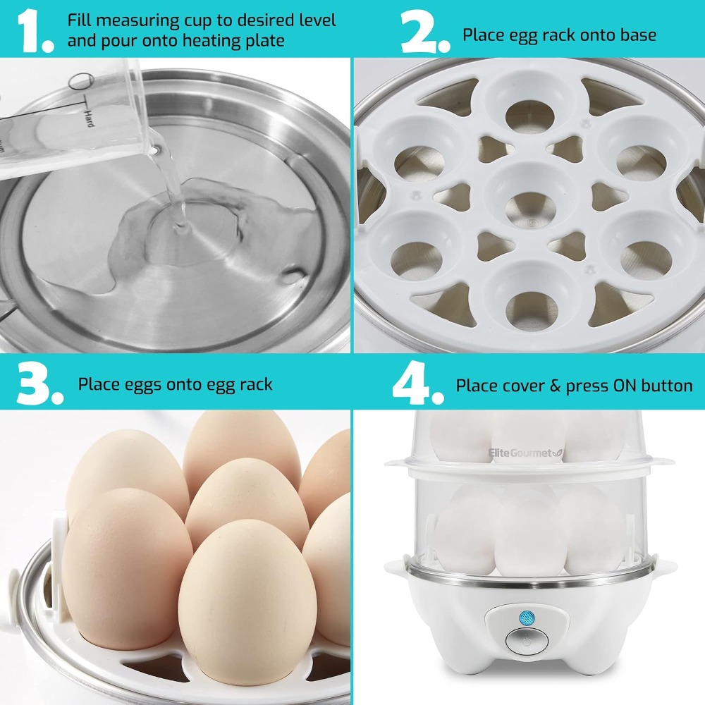 2-Tiered Rapid Egg Cooker: Poa – Egg Cooker Rapid Bewertung und Preis