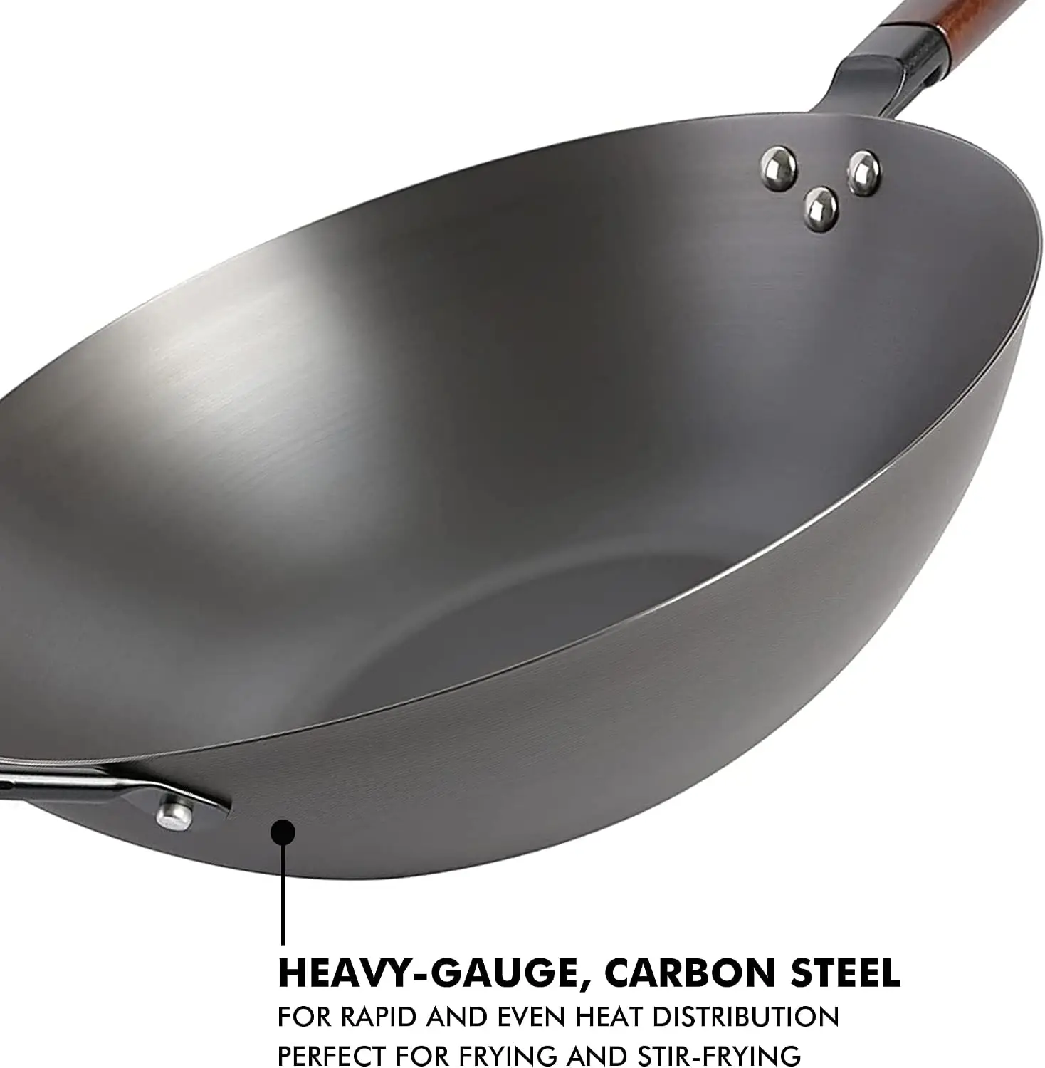 Carbon Steel Wok 14 Inch Flat  – Wok Electric Flat Bewertung und Preis