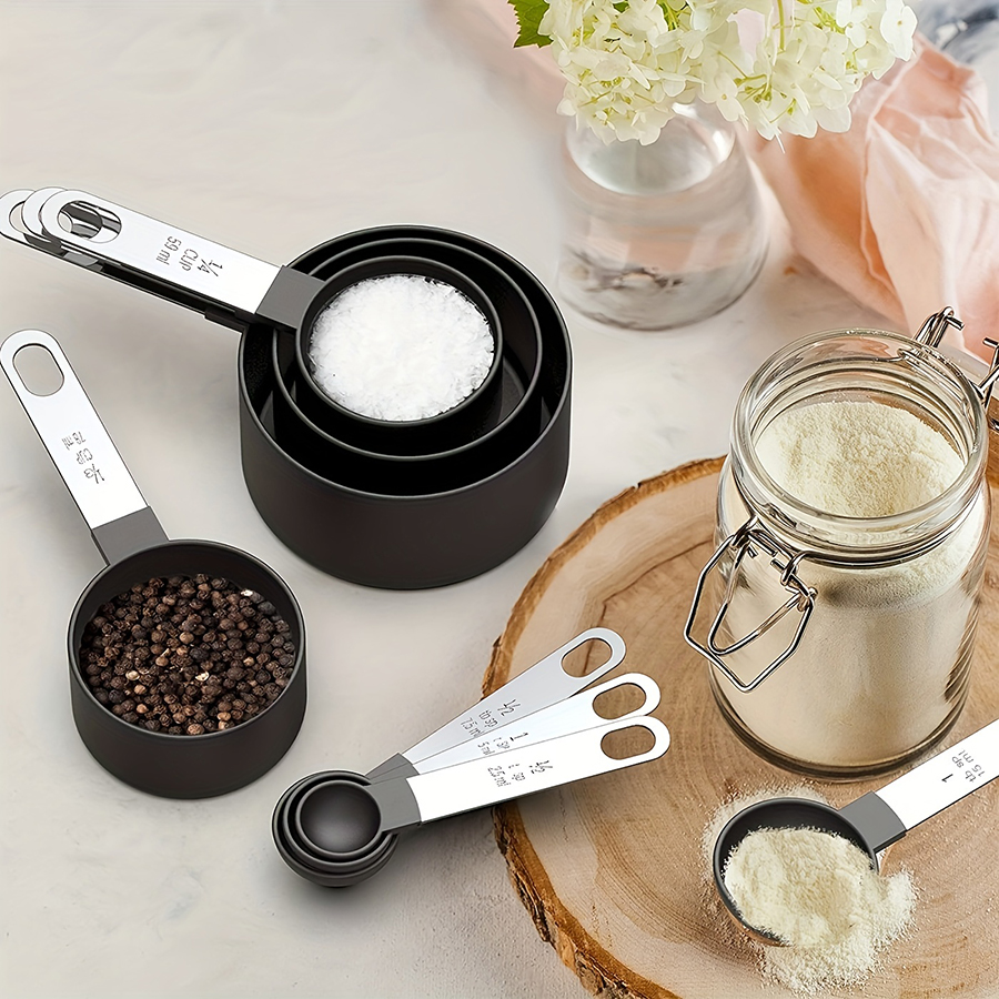4PCS/8PCS plastic measuring cu – Kitchen Appliances Gift Bewertung und Preis