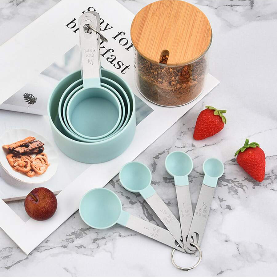 4PCS/8PCS plastic measuring cu – Kitchen Appliances Gift Bewertung und Preis