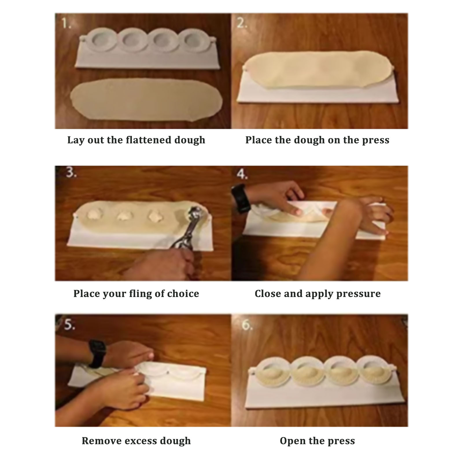 Large Diy Dumpling Mold Dough  – Kitchen Appliances Garage Bewertung und Preis