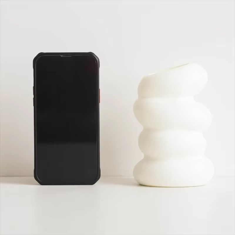 1PC Plastic Spiral White Vase  – Kitchen Appliances In White Bewertung und Preis