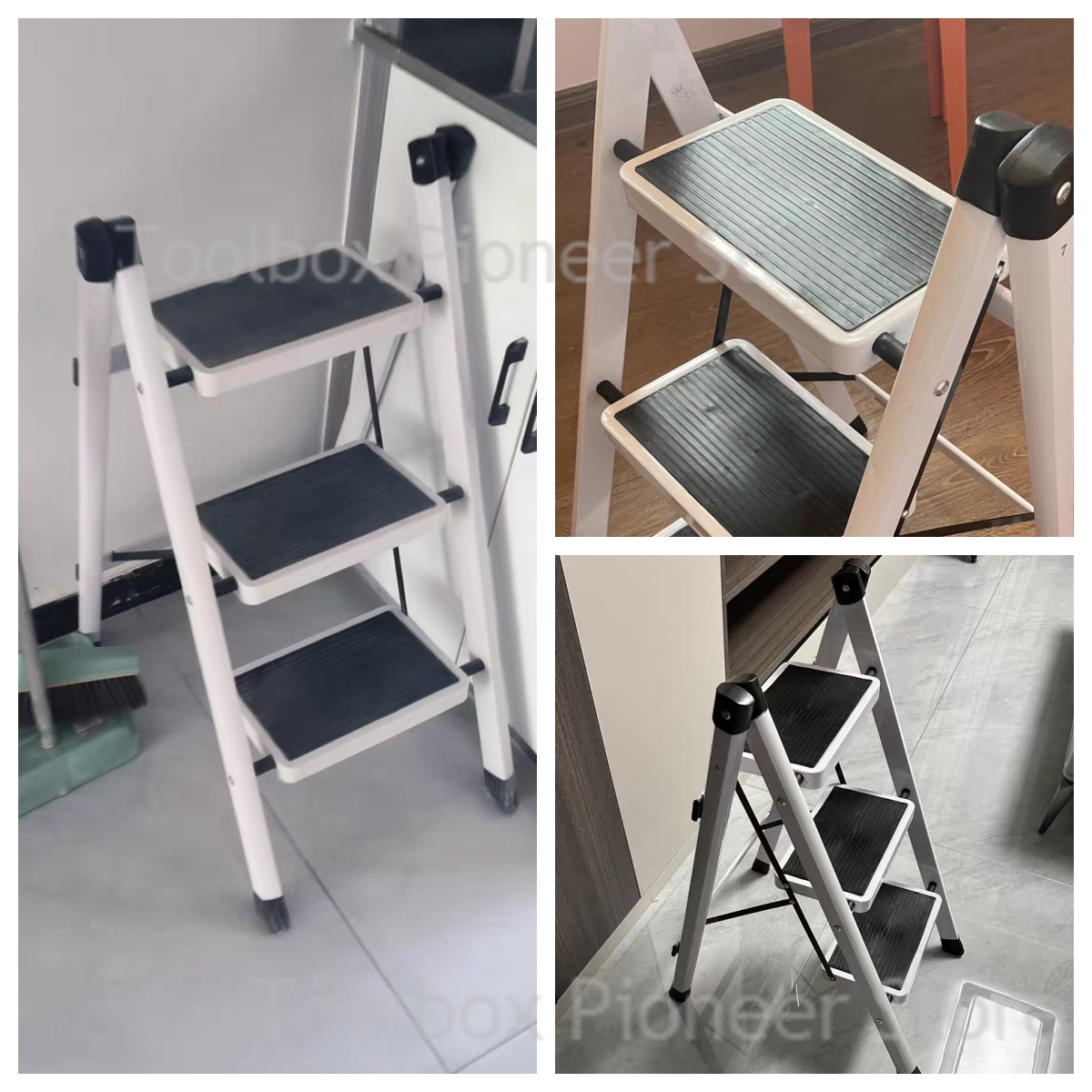 3-Step Foldable Ladder Chair W – Kitchen Appliances In White Bewertung und Preis