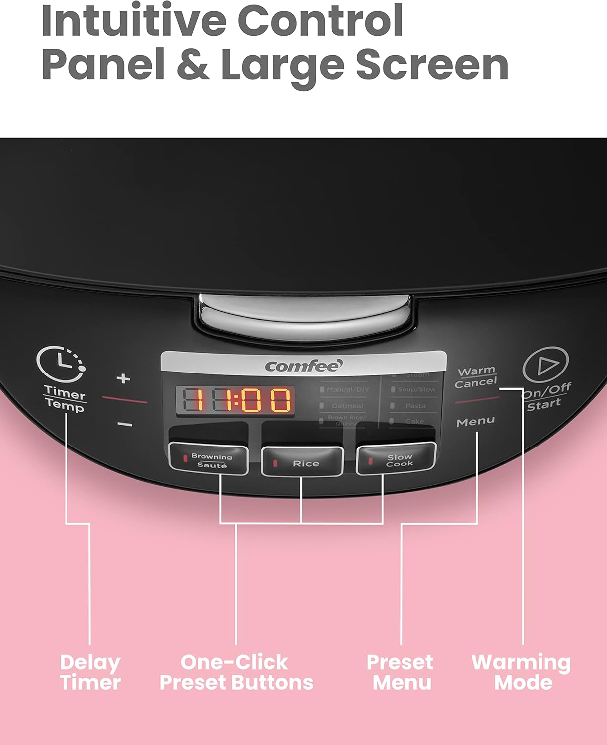 Large Rice Cooker 10 Cup Uncoo – Rice Cooker 10 Cup Bewertung und Preis