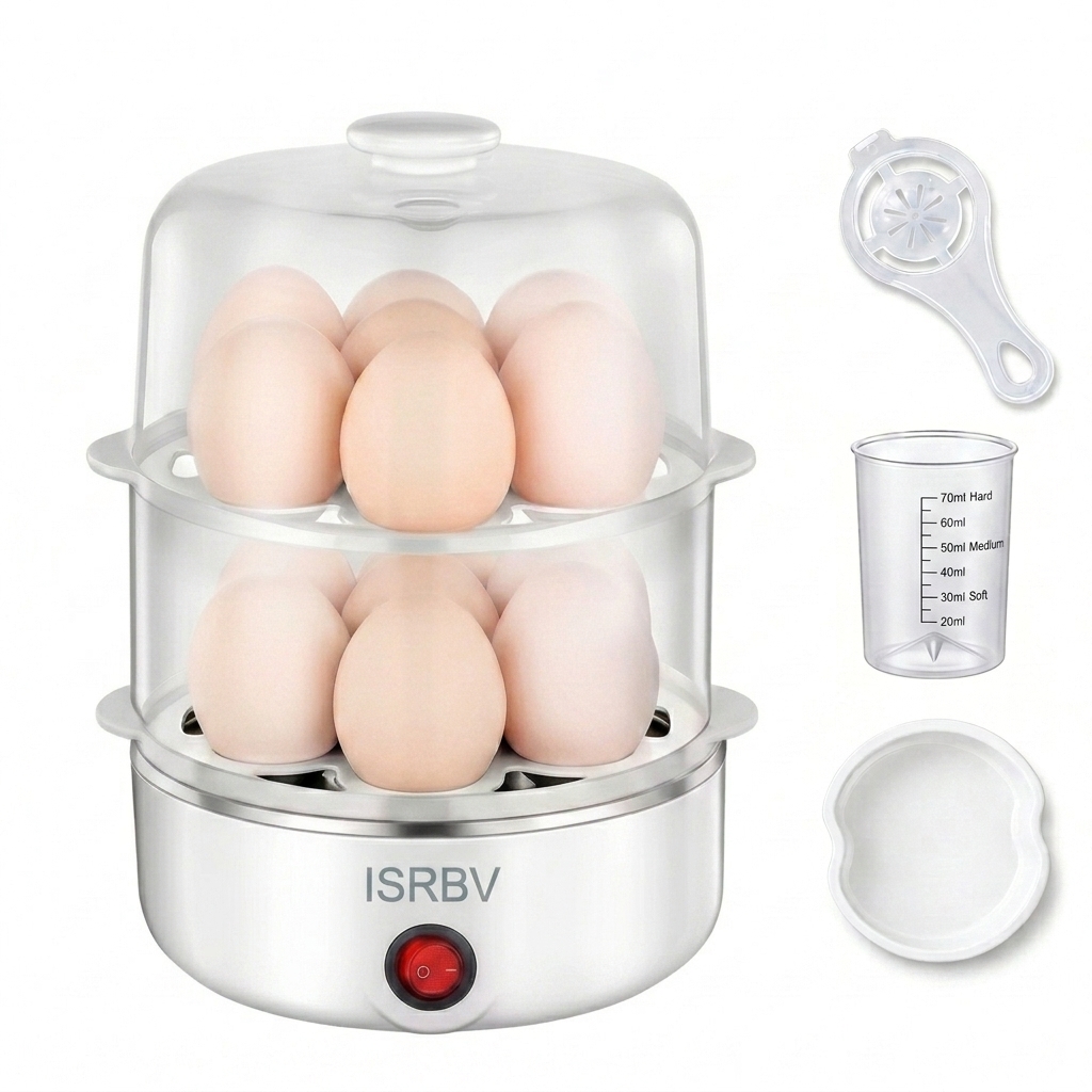 ISRBV Dual Layer Microwave Egg – Egg Cooker Rapid Bewertung und Preis