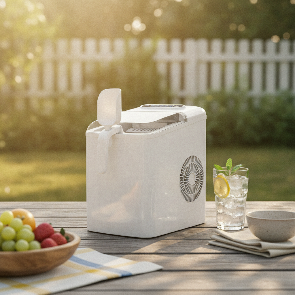 Compact Ice Maker Automatic Wh – Kitchen Appliances White Bewertung und Preis