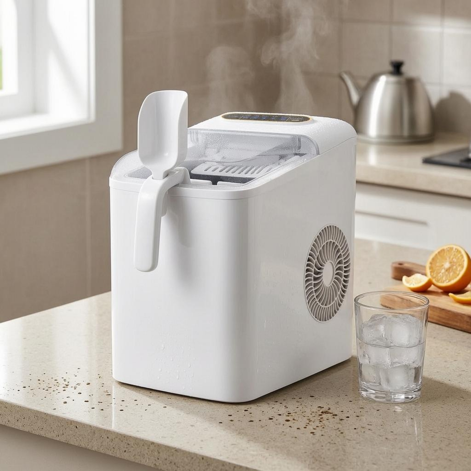 Compact Ice Maker Automatic Wh – Kitchen Appliances White Bewertung und Preis